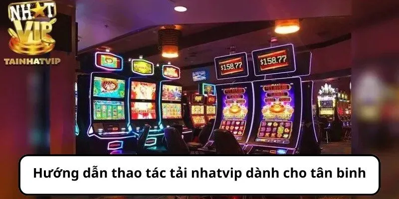 Hướng dẫn thao tác tải nhatvip dành cho tân binh